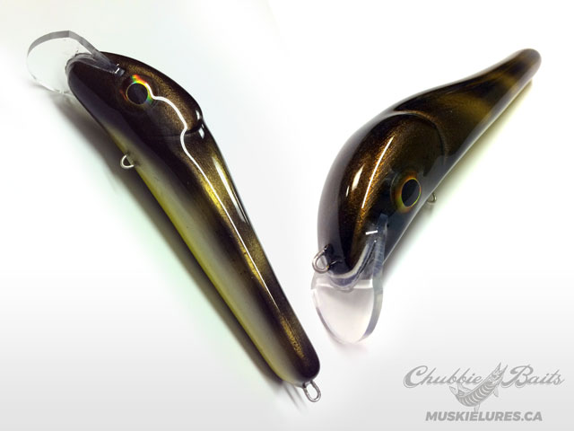 Hand Carved Cedar Muskie Bait